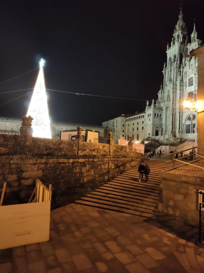Apartamento Con Vistas A La Catedral Santiago de Compostela Eksteriør billede