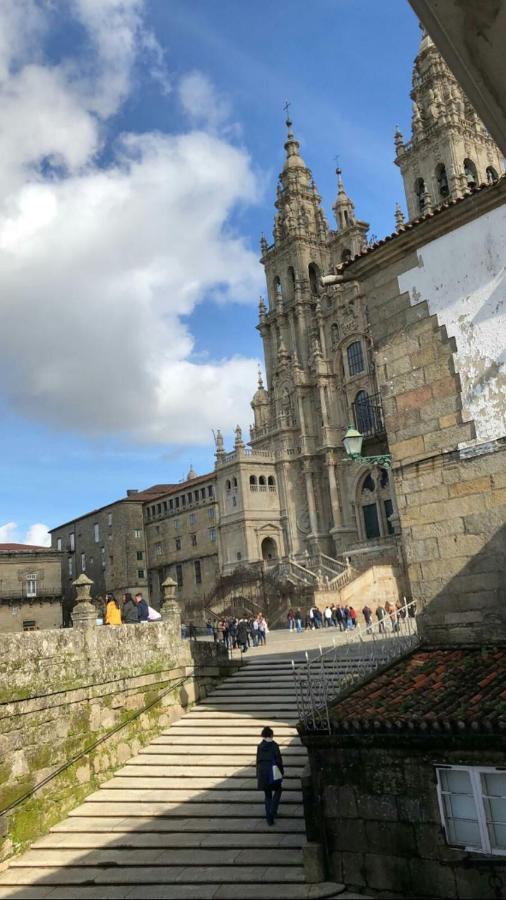 Apartamento Con Vistas A La Catedral Santiago de Compostela Eksteriør billede